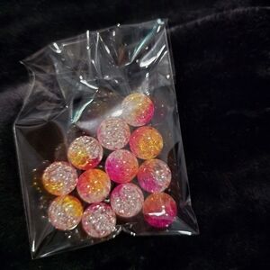 Colorful Crackle Beads